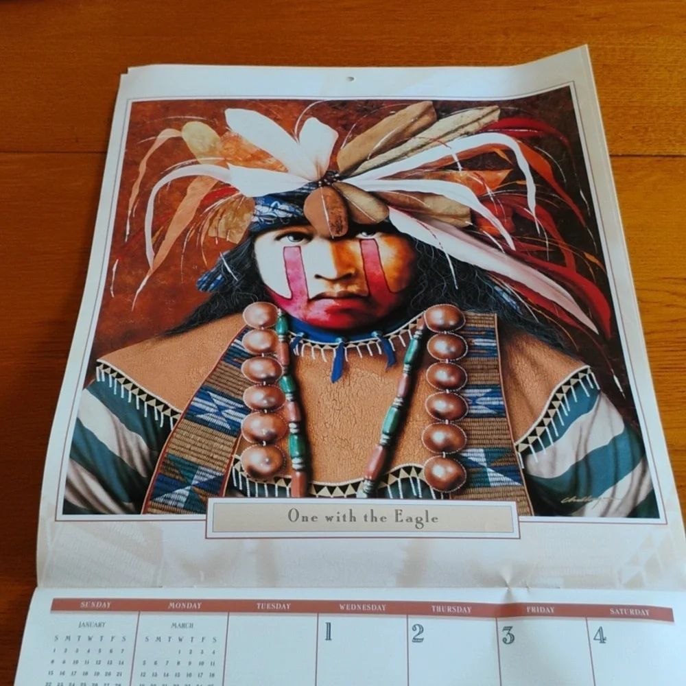 Ghost Dance Calendar 2006 The Art Of JD Challenger